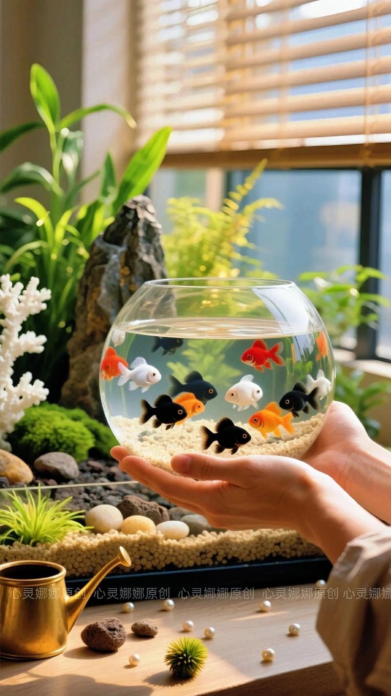 超可爱的玛丽球鱼 水族箱里的萌趣精灵