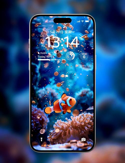 掌中宝水族箱壁纸 为你的屏幕增添灵动生机